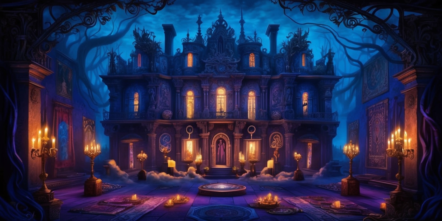 Mansion of Shifting Shadows: A Labyrinth of Strategic Puzzles and Hidden Legacies
