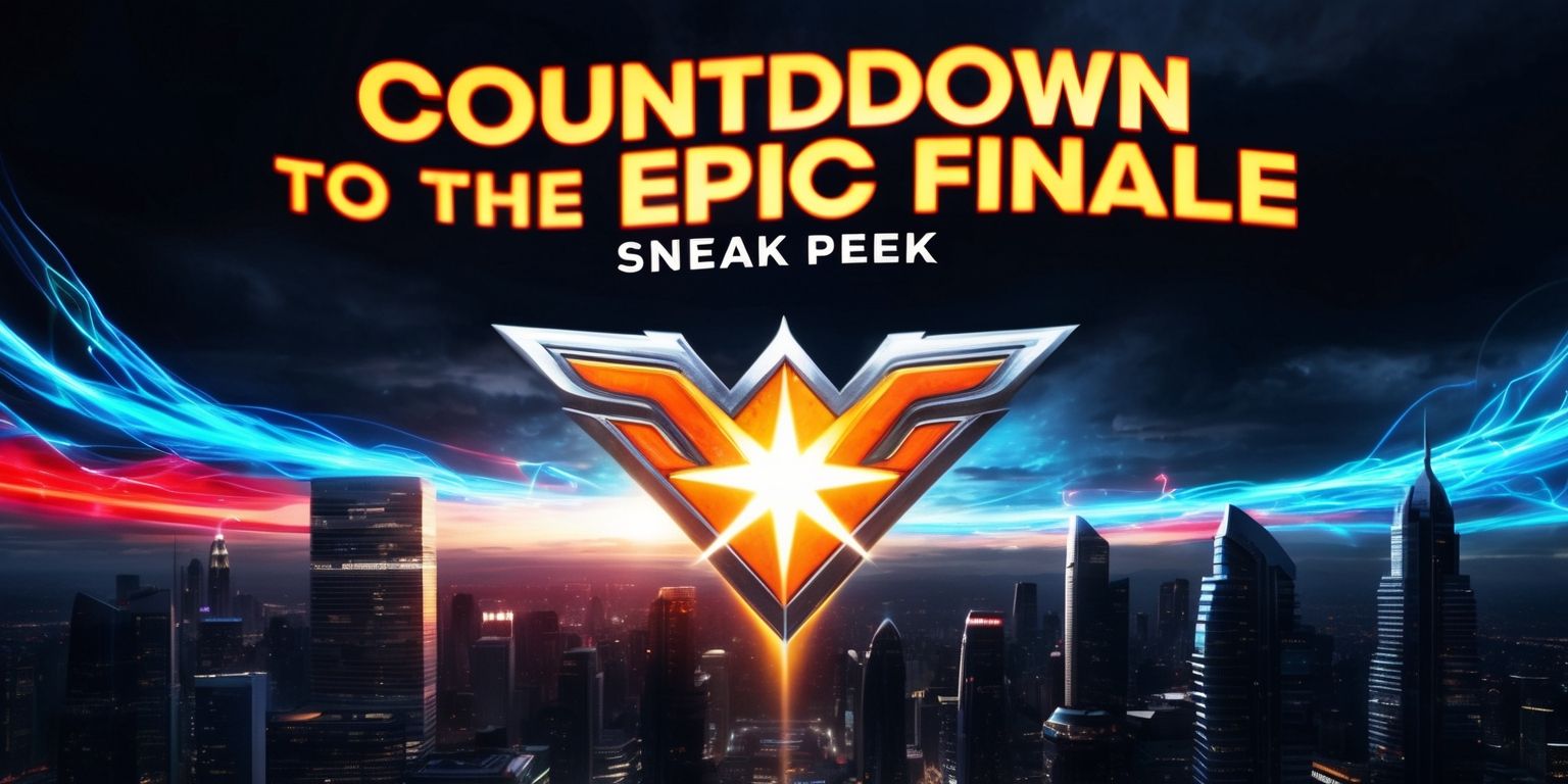 Countdown to the Epic Finale: A Sneak Peek at the Final Superhero Saga Season