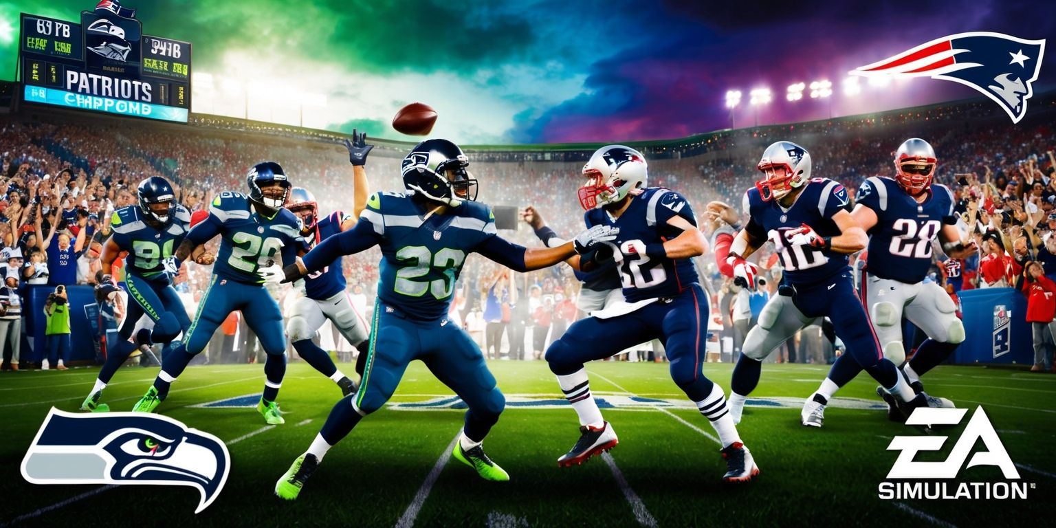 EA Simulation Forecasts a Thrilling Seahawks Edge Over the Patriots in Championship Clash