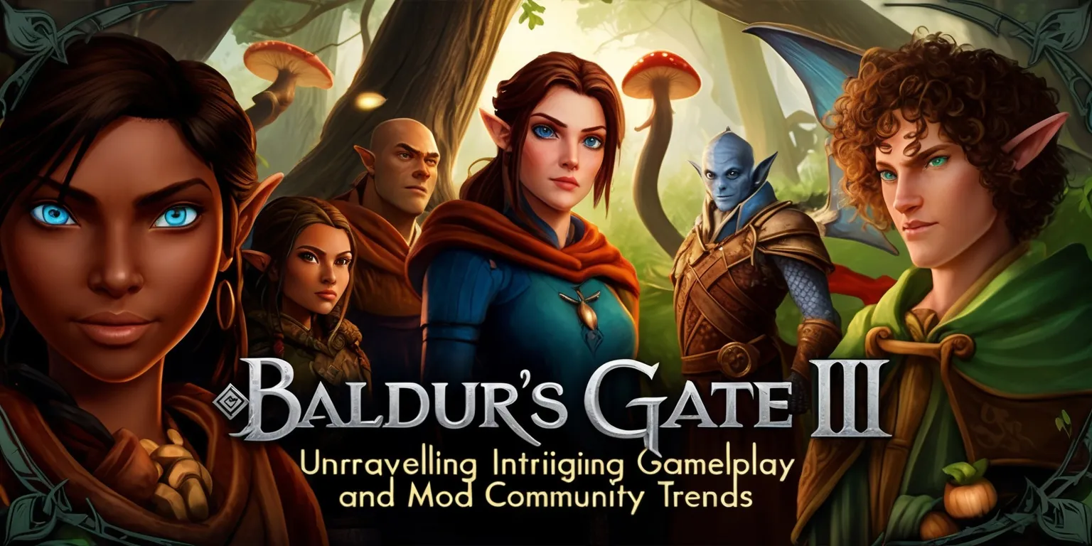 Baldur's Gate III: Unraveling Intriguing Gameplay and Mod Community Trends