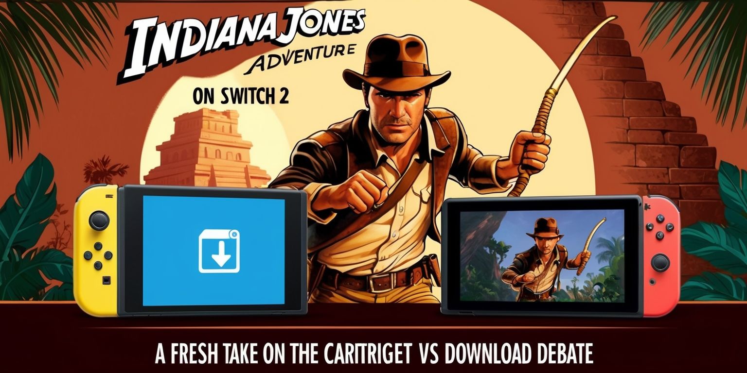Indiana Jones Adventure on Switch 2: A Fresh Take on the Cartridge vs. Download Debate